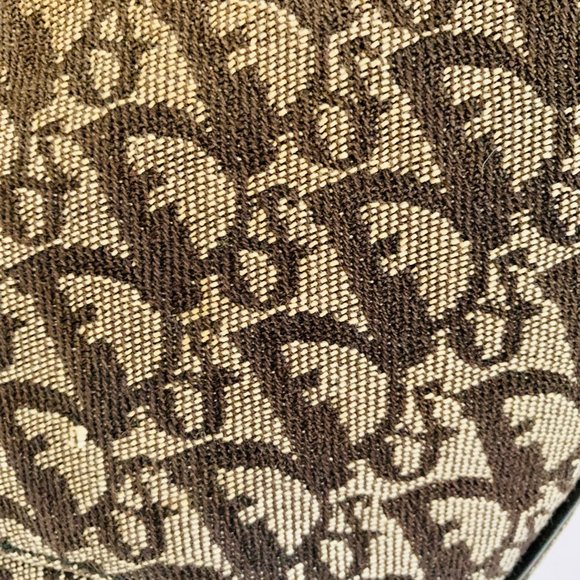 DIOR Y2K DIORISSIMO TROTTER SADDLE BAG BROWN  MADE IN SPAIN - Picture 3 of 13